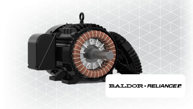 Baldor-Reliance Severe Duty XT Series NEMA Motor Hero Image